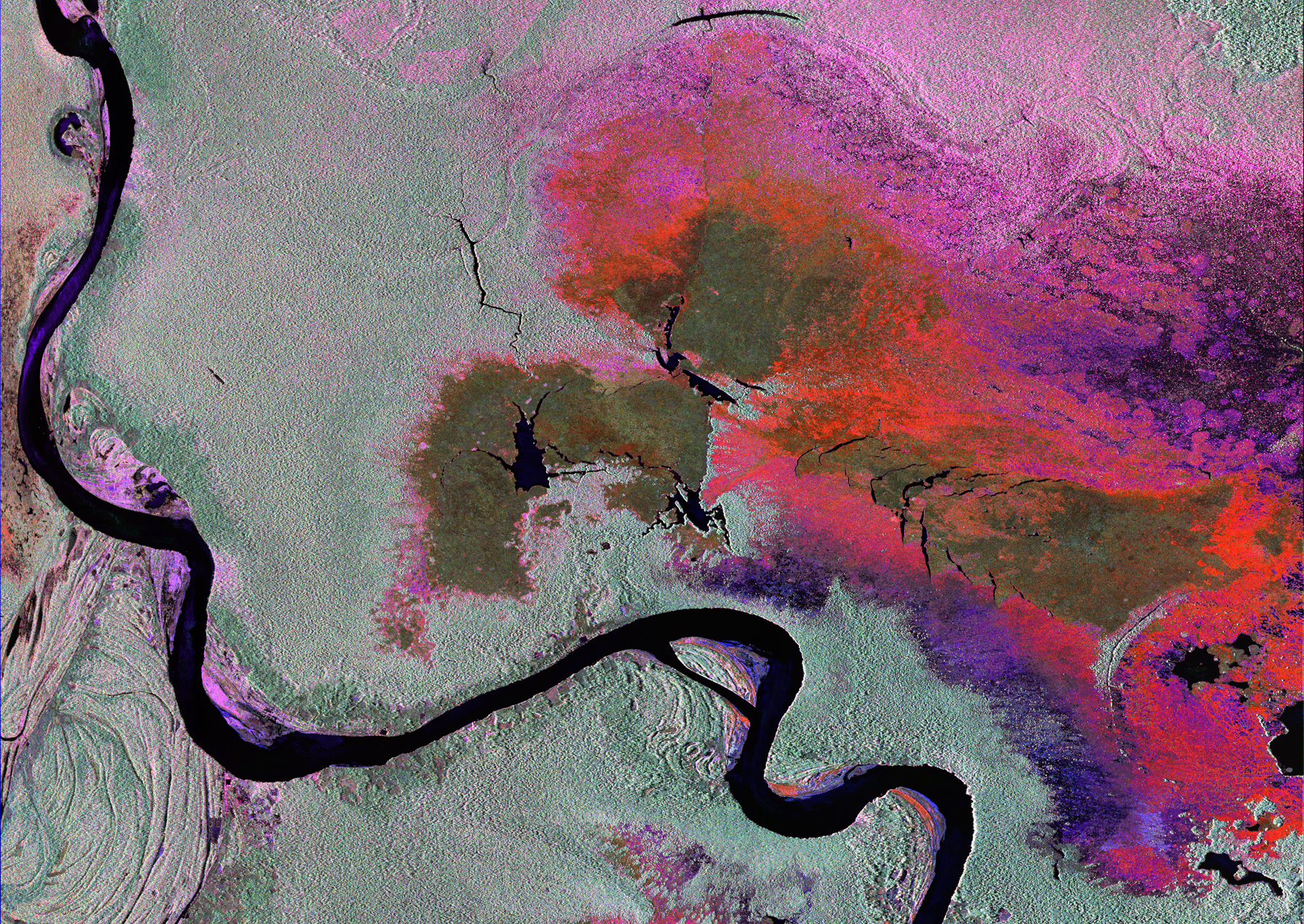 NISAR_airborne_radar_image